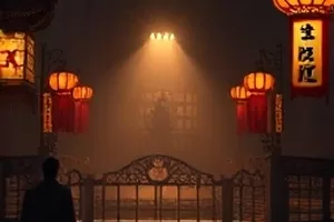 科幻剧《纬度七号》极地观测站横版封面