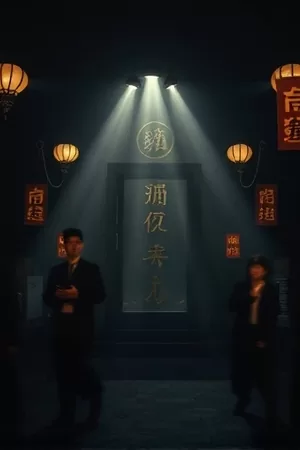 法庭剧《空白证词》证人席特写竖版封面