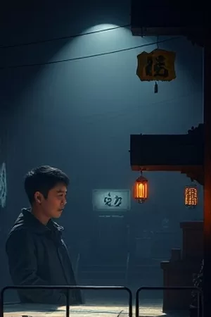 双线叙事剧《双面档案》档案室冷调竖版封面