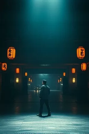 心理剧《暗涌时分》雨夜街头竖版封面
